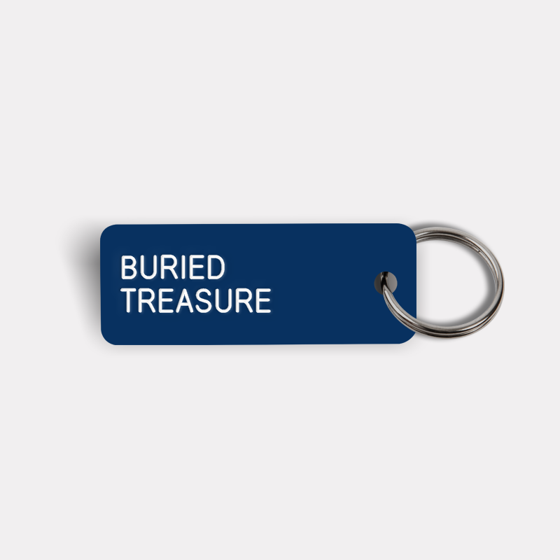 BURIED TREASURE Keytag