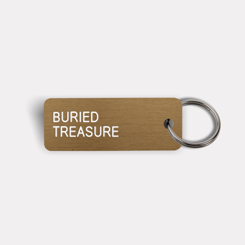 BURIED TREASURE Keytag