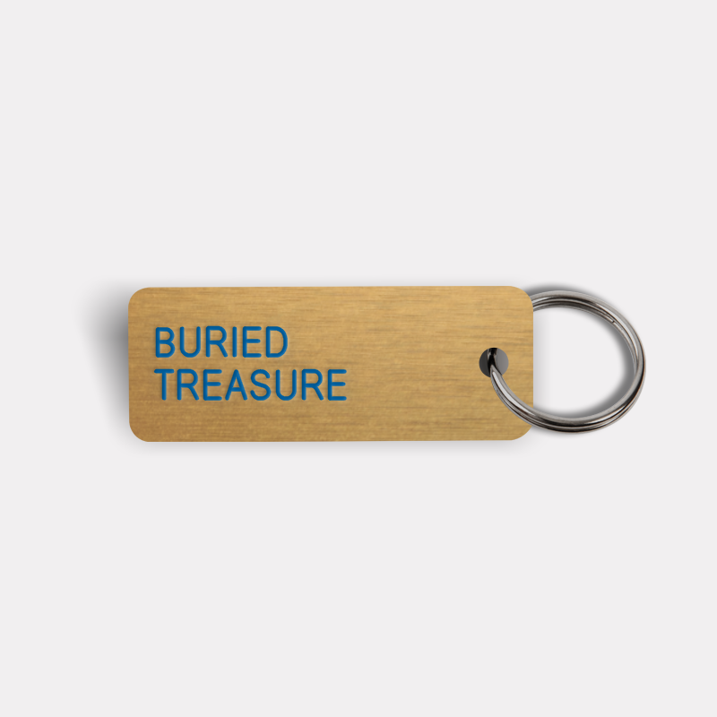 BURIED TREASURE Keytag