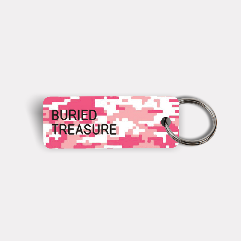 BURIED TREASURE Keytag