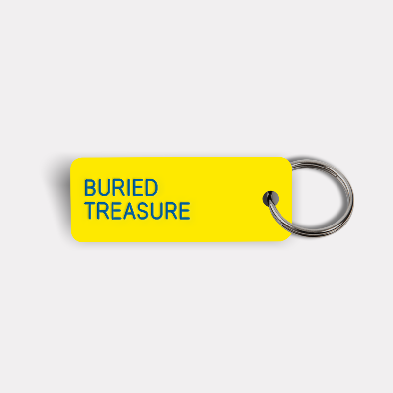 BURIED TREASURE Keytag