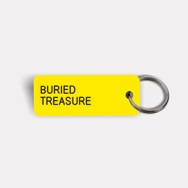 BURIED TREASURE Keytag