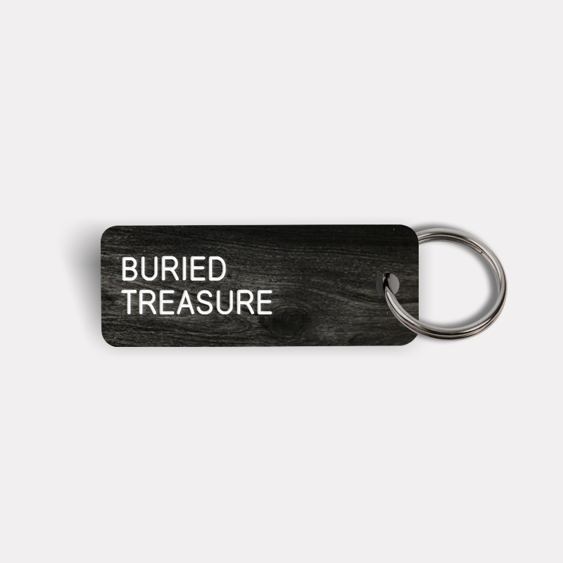 BURIED TREASURE Keytag