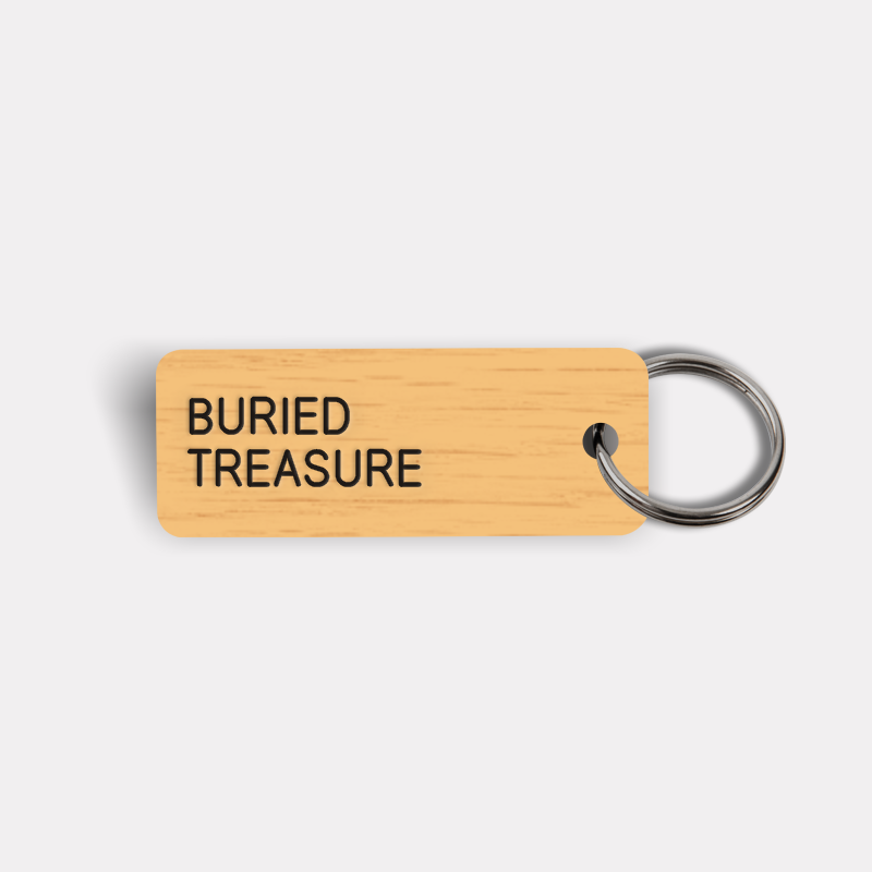 BURIED TREASURE Keytag