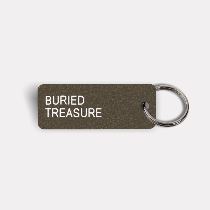 BURIED TREASURE Keytag