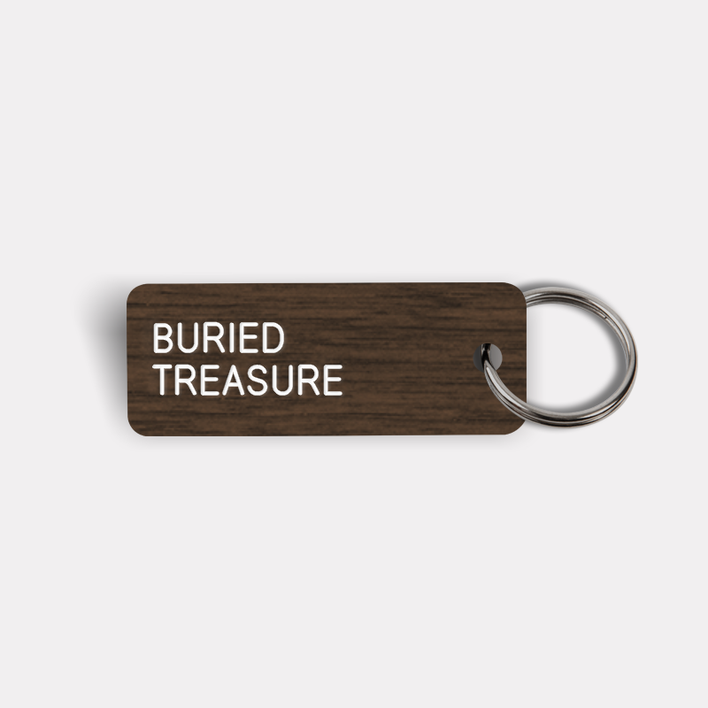 BURIED TREASURE Keytag