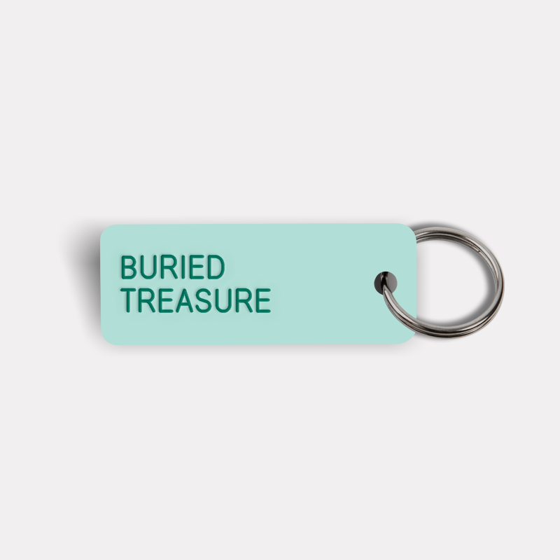 BURIED TREASURE Keytag