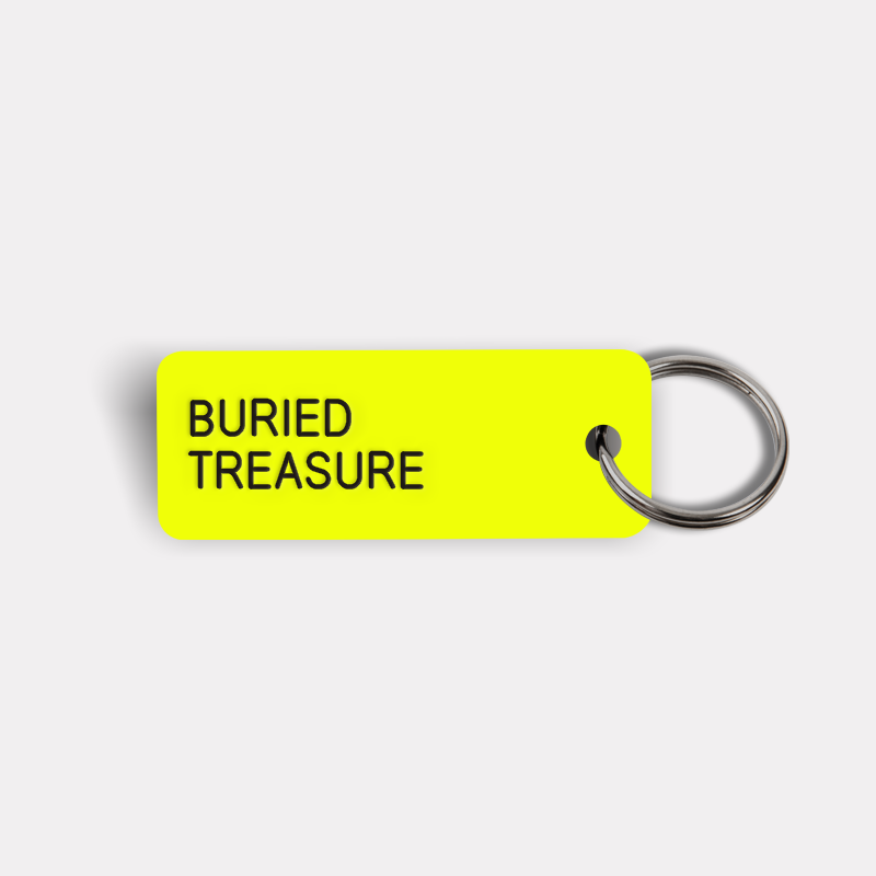 BURIED TREASURE Keytag