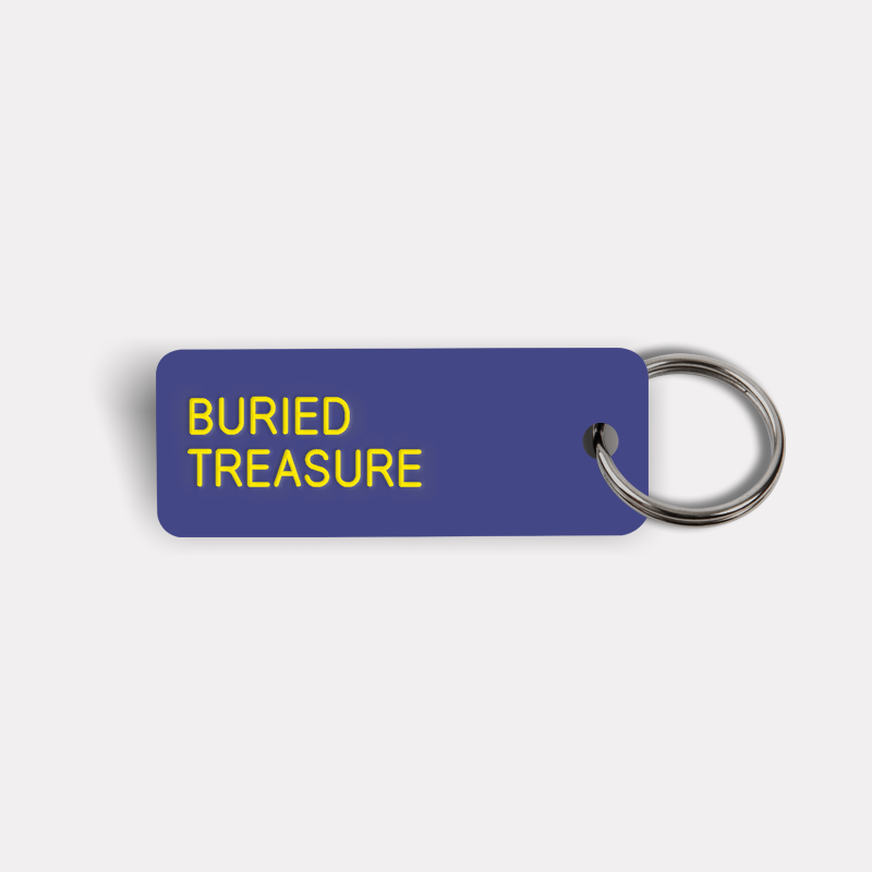 BURIED TREASURE Keytag