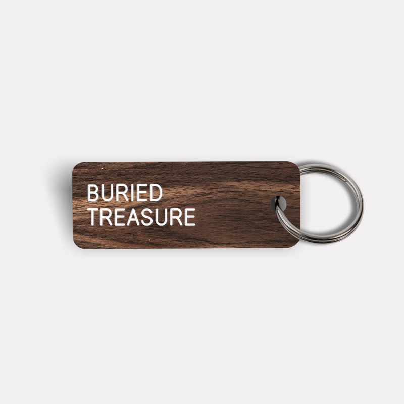 BURIED TREASURE Keytag