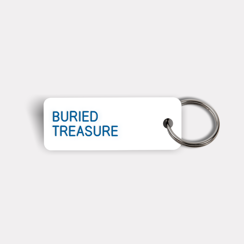 BURIED TREASURE Keytag