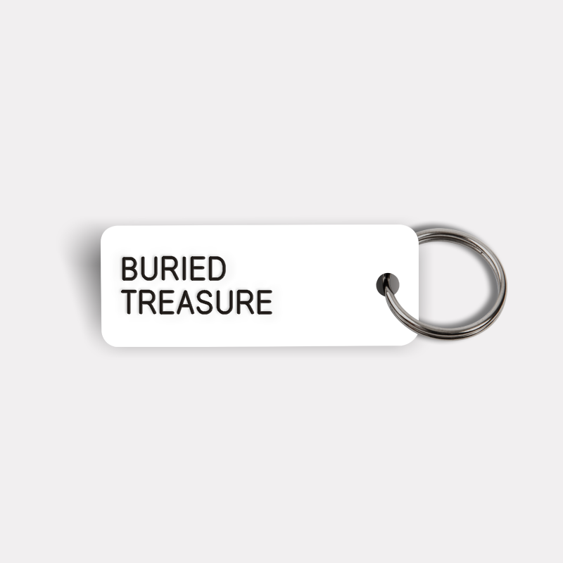 BURIED TREASURE Keytag