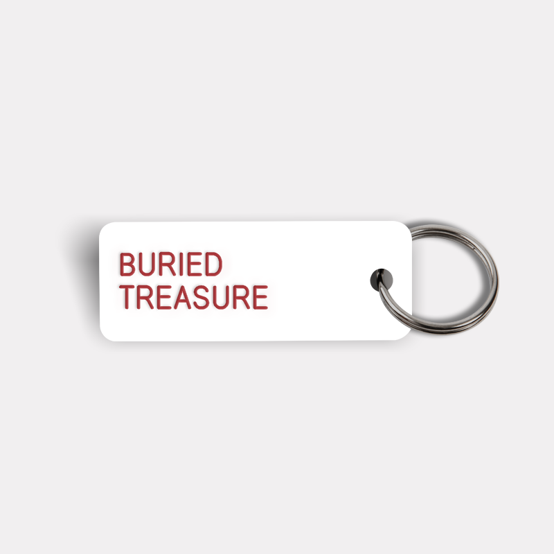 BURIED TREASURE Keytag