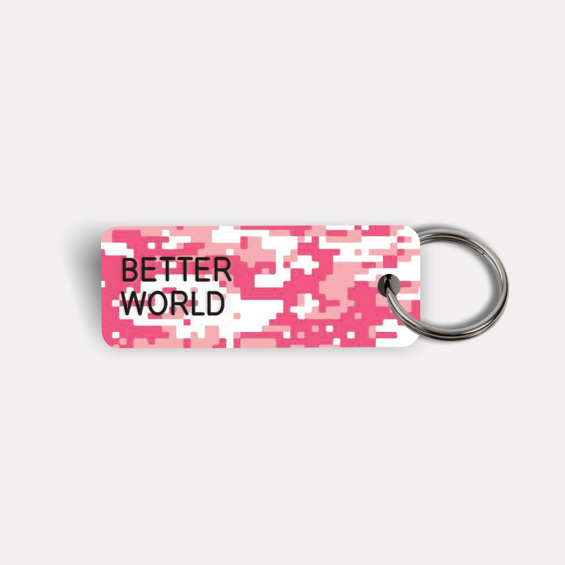 BETTER WORLD Keytag