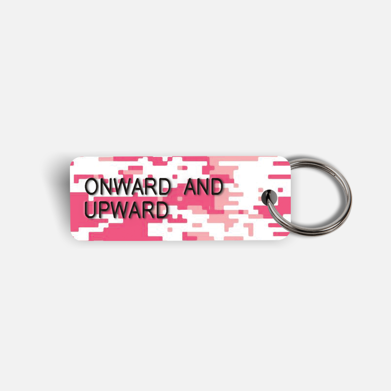 ONWARD AND UPWARD Keytag