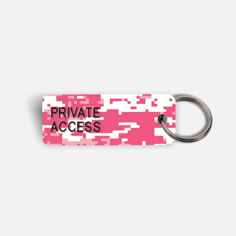 PRIVATE ACCESS Keytag