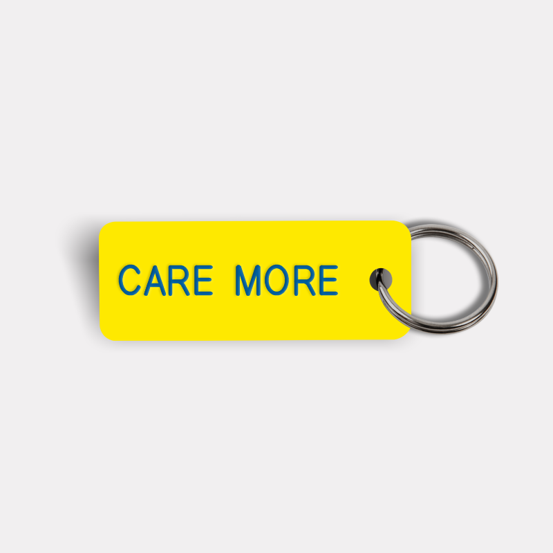 CARE MORE Keytag