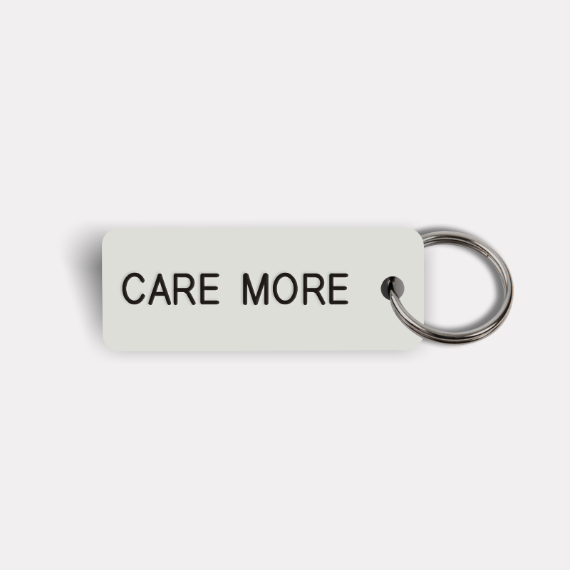 CARE MORE Keytag