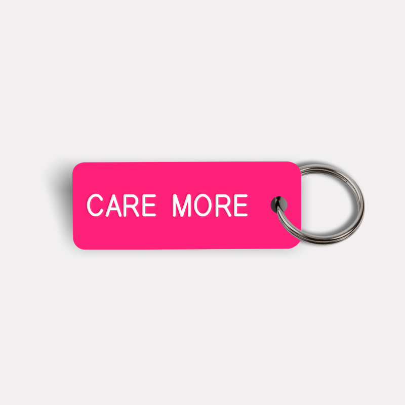 CARE MORE Keytag