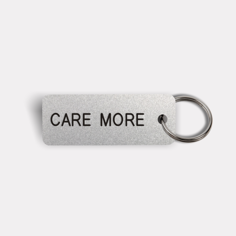 CARE MORE Keytag