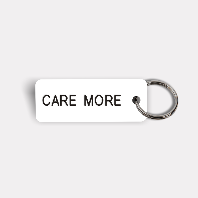 CARE MORE Keytag