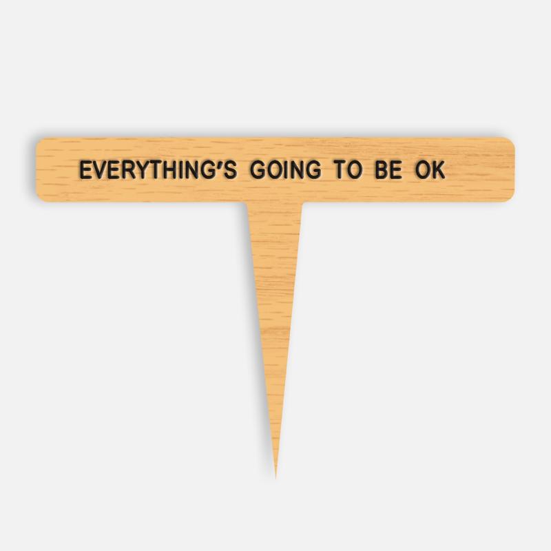 EVERYTHING’S GOING TO BE OK Caption