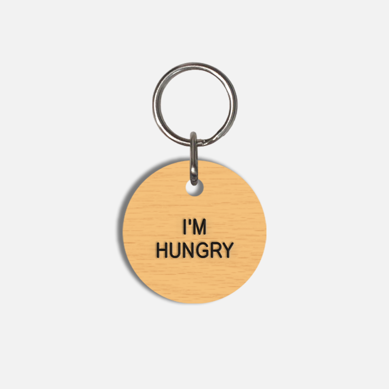 I'M HUNGRY Small Pet Tag