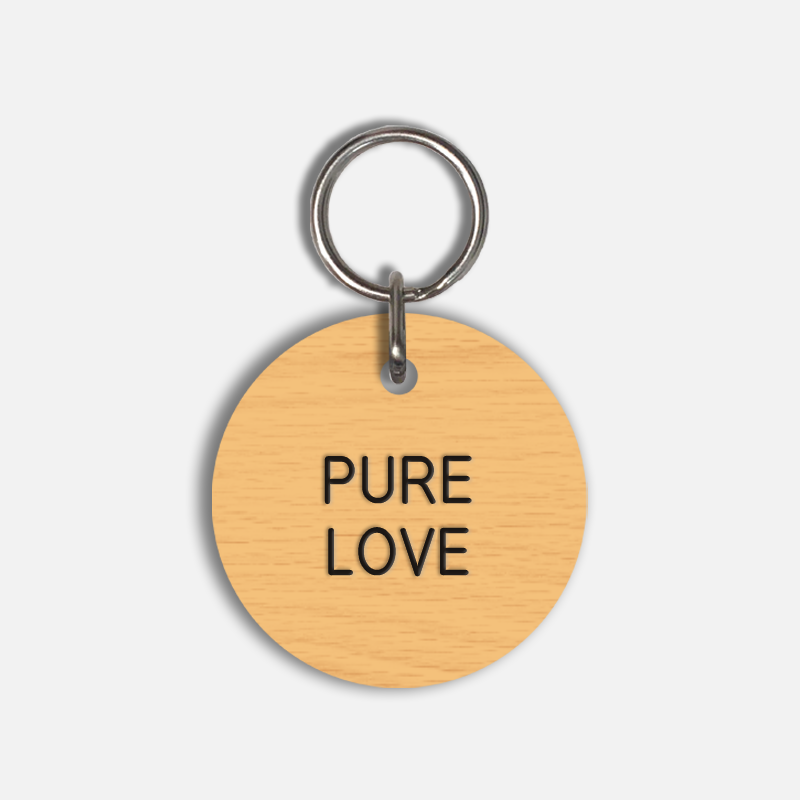 PURE LOVE Large Pet Tag