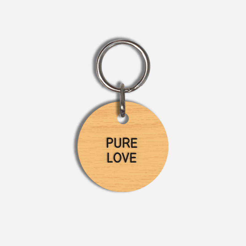 PURE LOVE Small Pet Tag