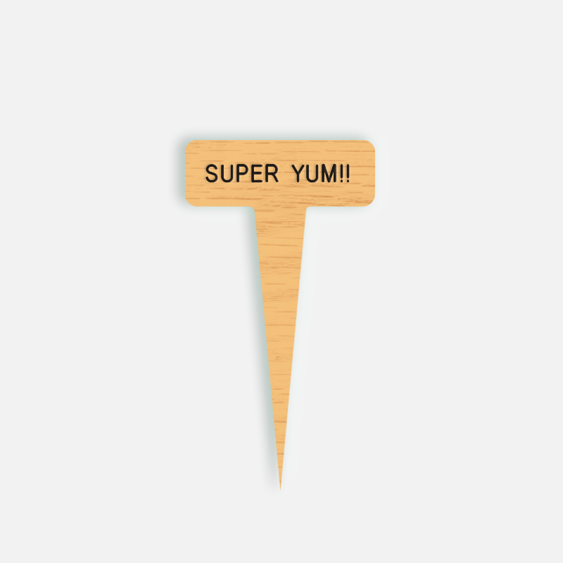 SUPER YUM!! Small Caption
