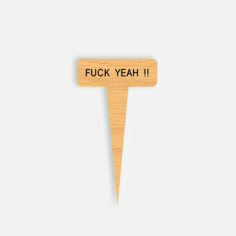 FUCK YEAH !! Small Caption