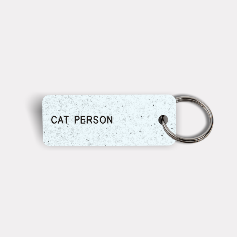 CAT PERSON Keytag