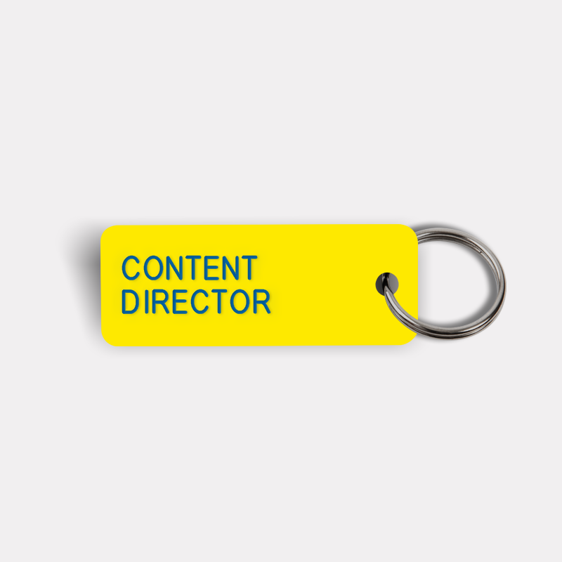 CONTENT DIRECTOR Keytag