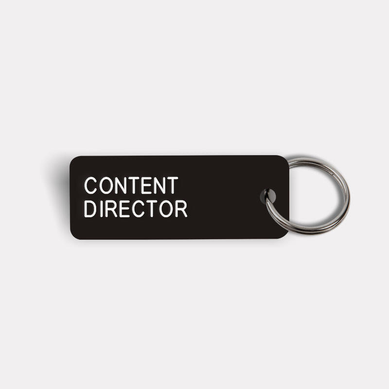 CONTENT DIRECTOR Keytag