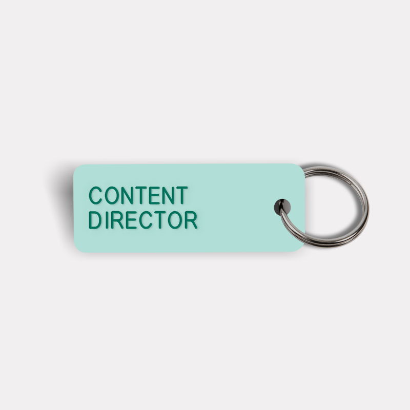 CONTENT DIRECTOR Keytag