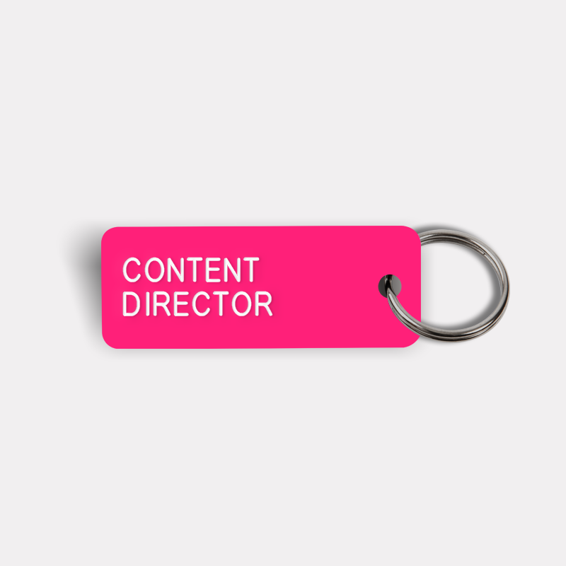 CONTENT DIRECTOR Keytag
