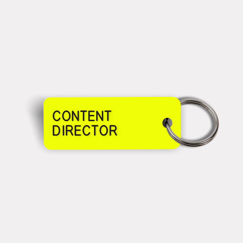 CONTENT DIRECTOR Keytag