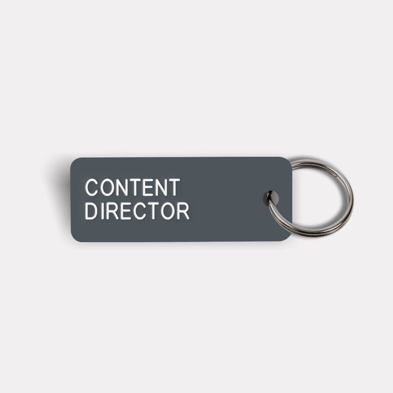 CONTENT DIRECTOR Keytag
