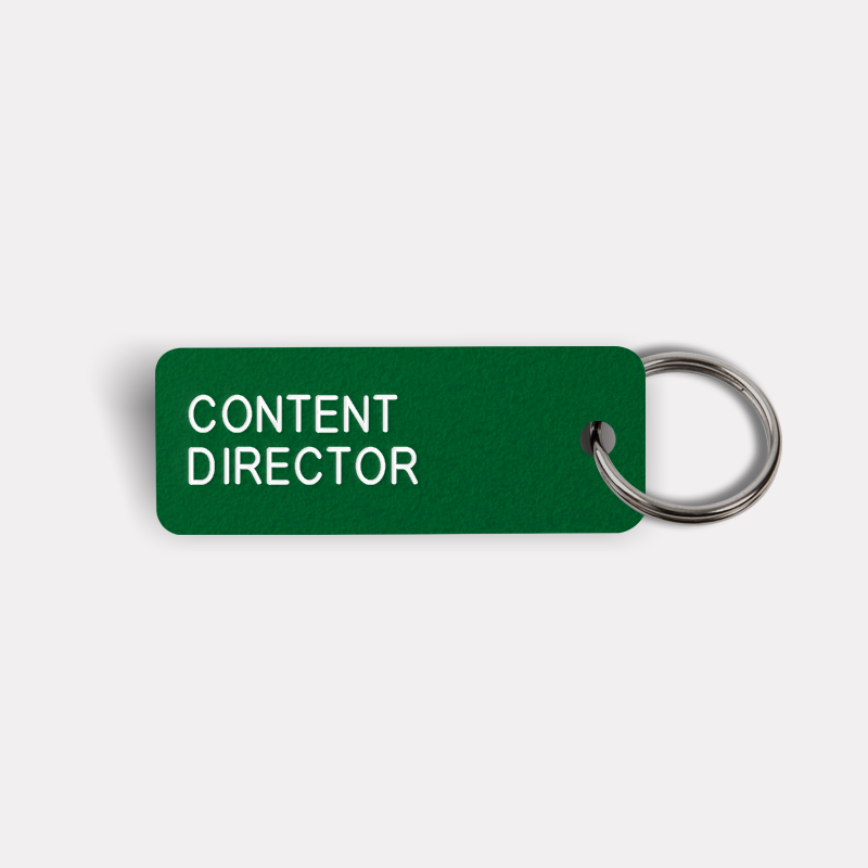 CONTENT DIRECTOR Keytag