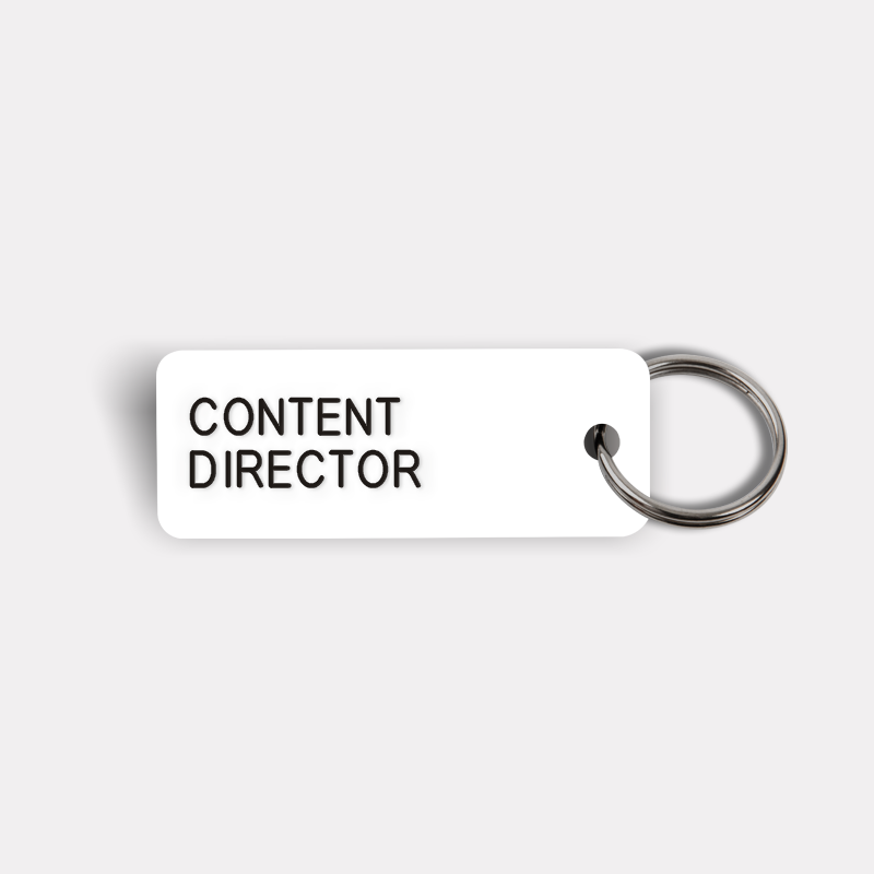CONTENT DIRECTOR Keytag