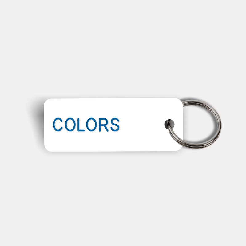 COLORS Keytag