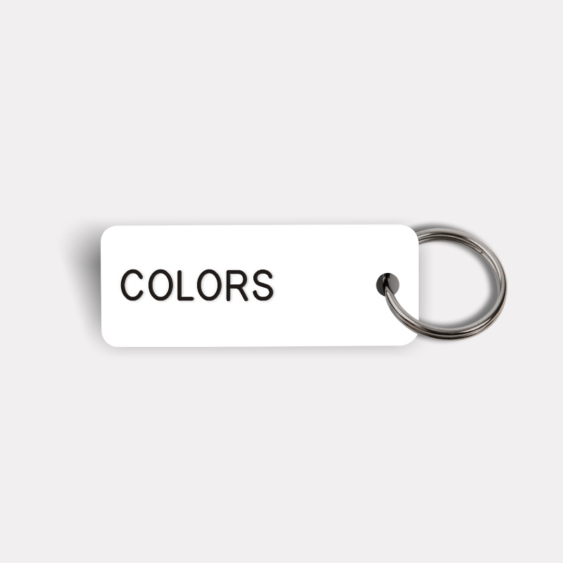 COLORS Keytag