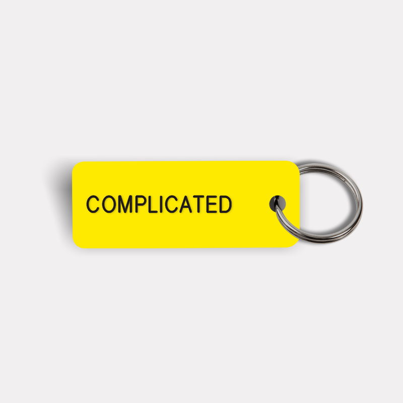 COMPLICATED Keytag