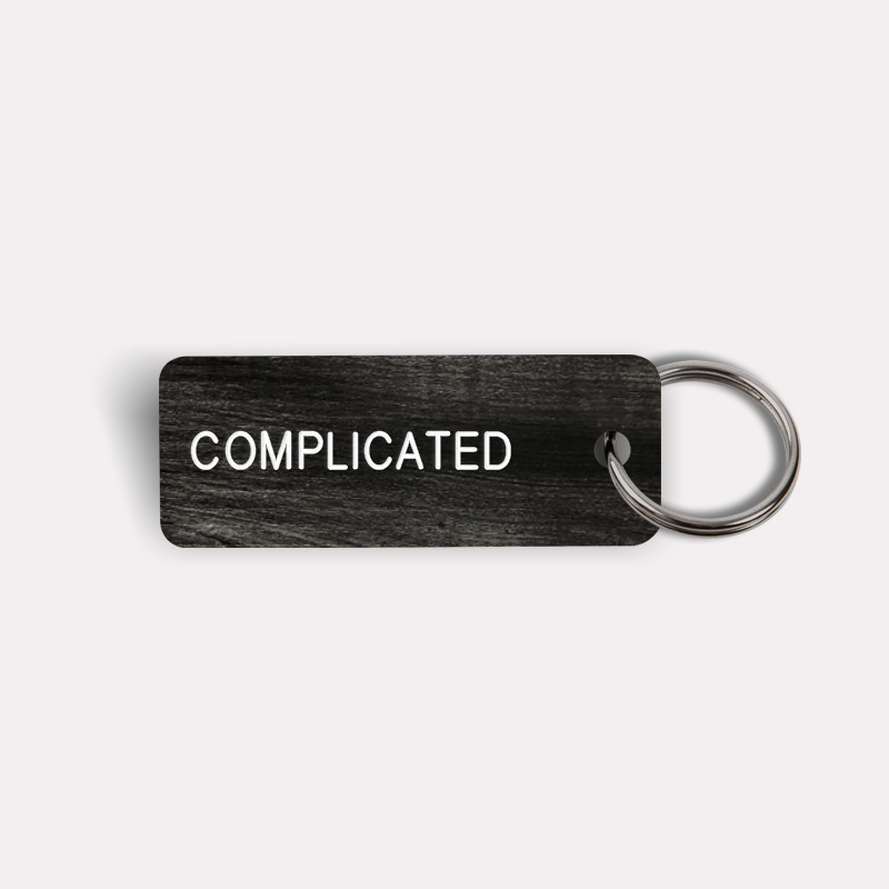 COMPLICATED Keytag