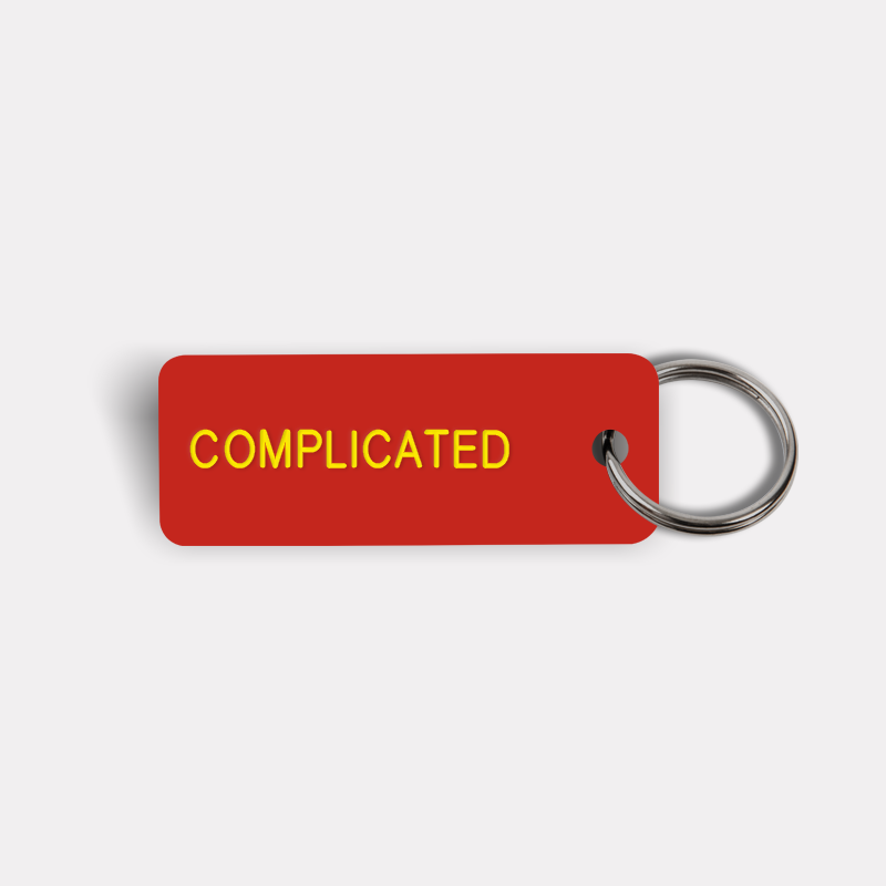 COMPLICATED Keytag