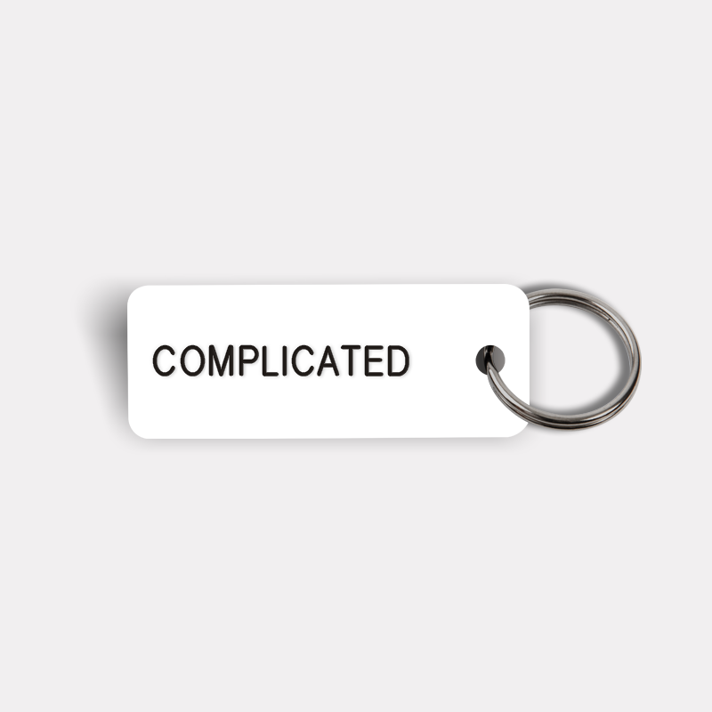 COMPLICATED Keytag