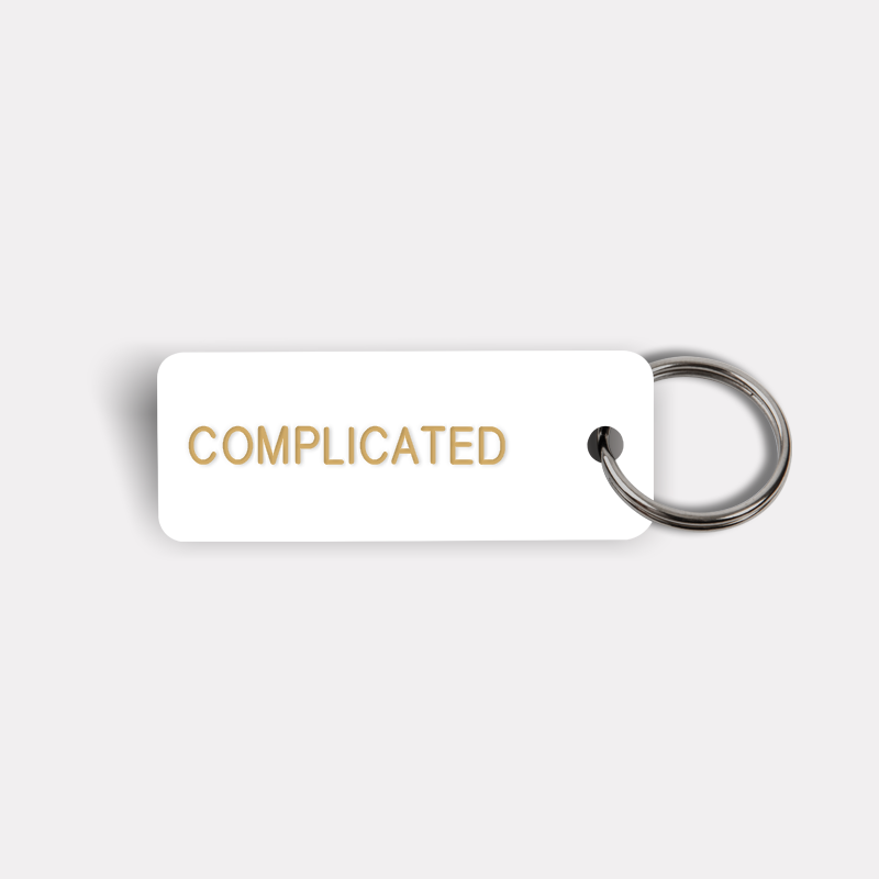 COMPLICATED Keytag