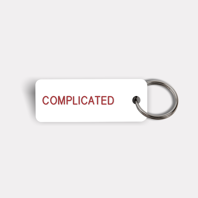 COMPLICATED Keytag