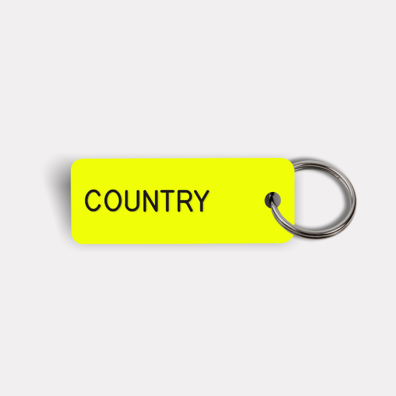 COUNTRY Keytag