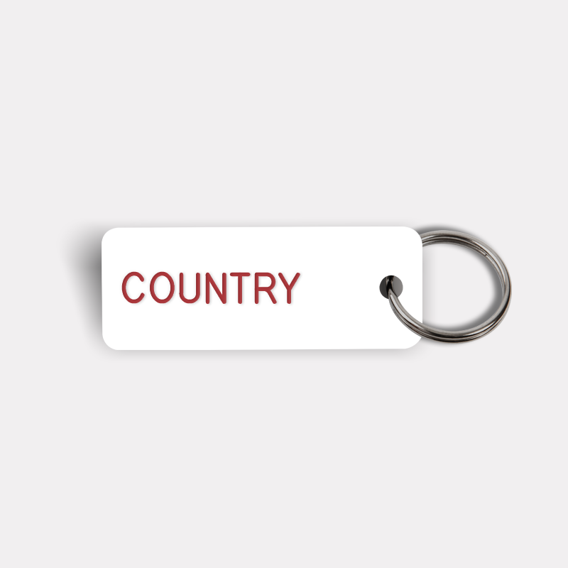 COUNTRY Keytag